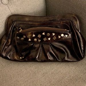 Botkier patent leather clutch
